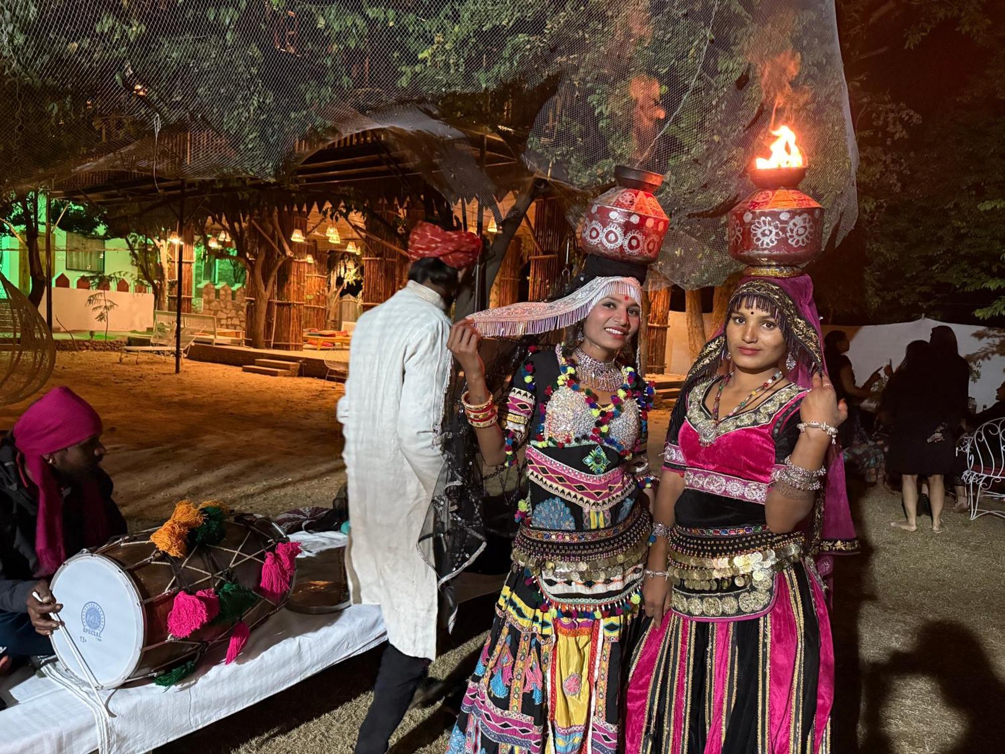 Hotel Green Heaven Resort Pushkar Exteriör bild