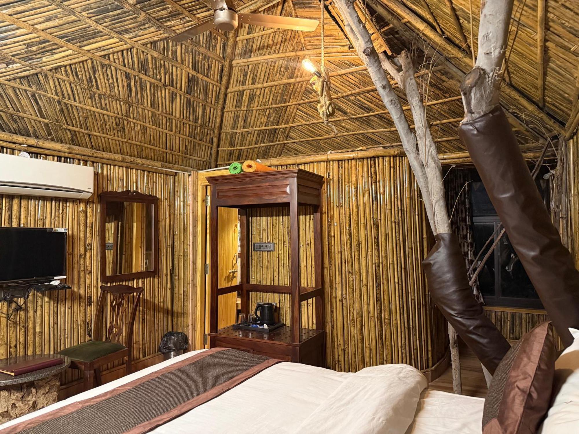 Hotel Green Heaven Resort Pushkar Exteriör bild