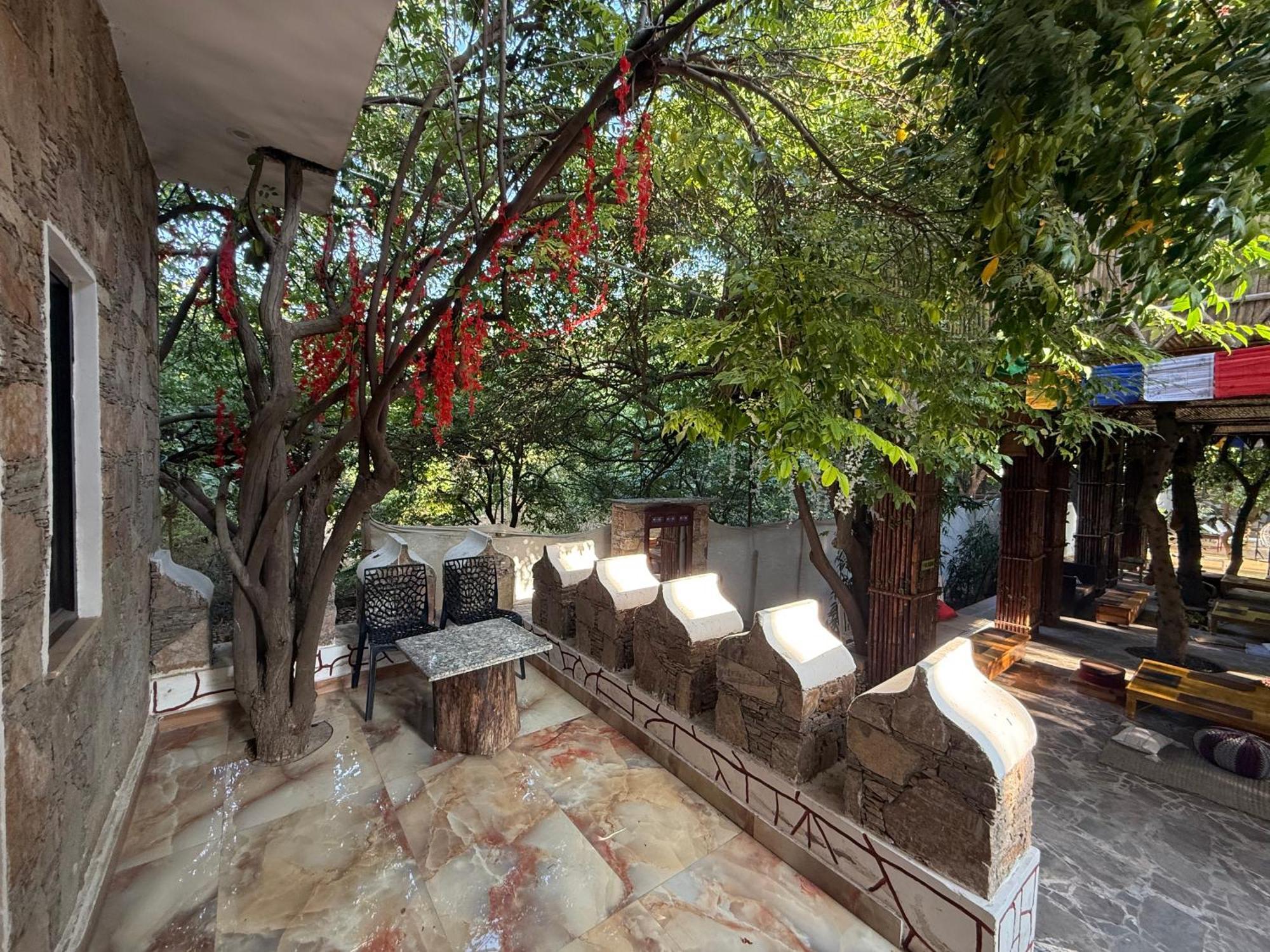 Hotel Green Heaven Resort Pushkar Exteriör bild