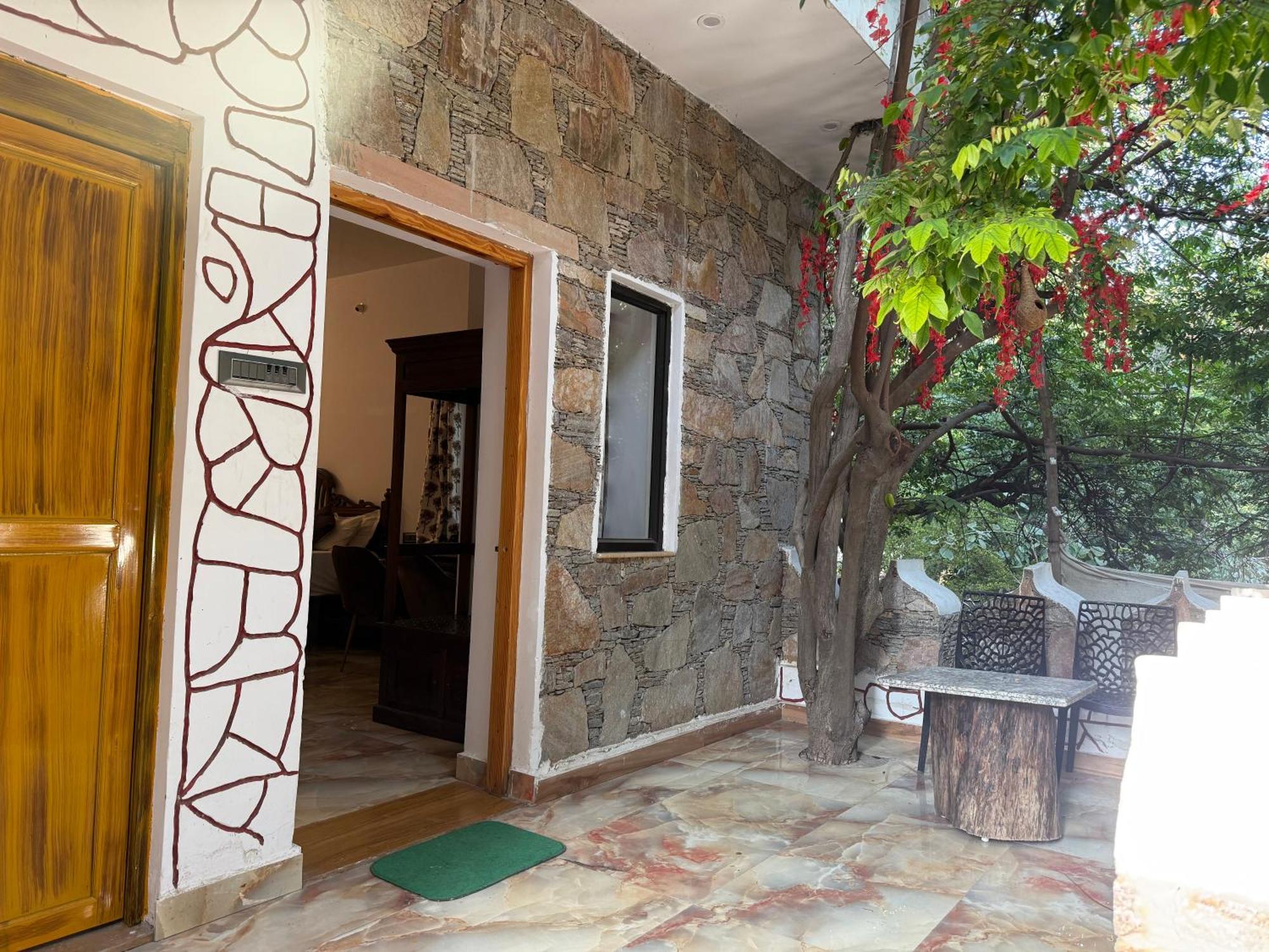 Hotel Green Heaven Resort Pushkar Exteriör bild
