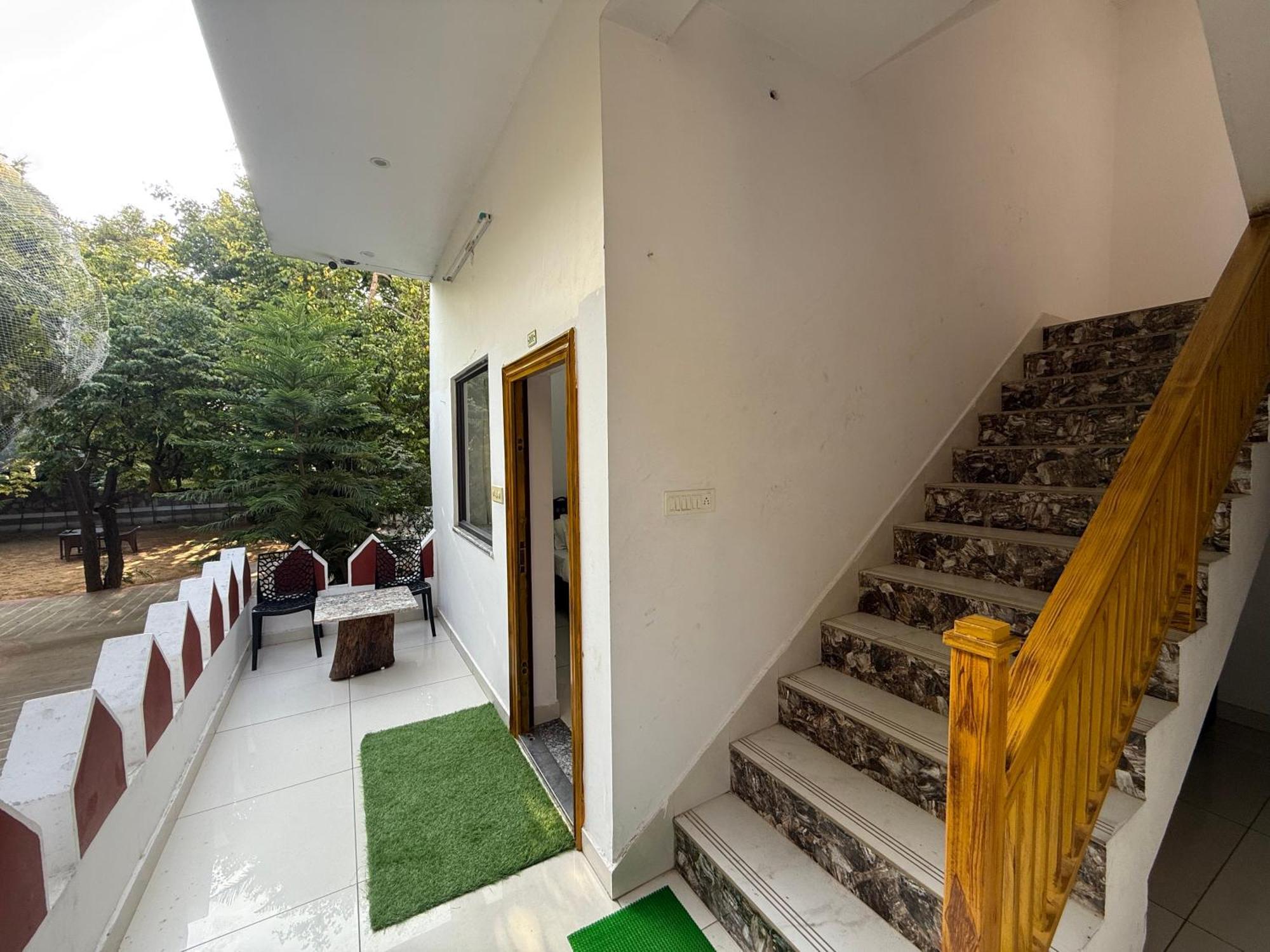 Hotel Green Heaven Resort Pushkar Exteriör bild
