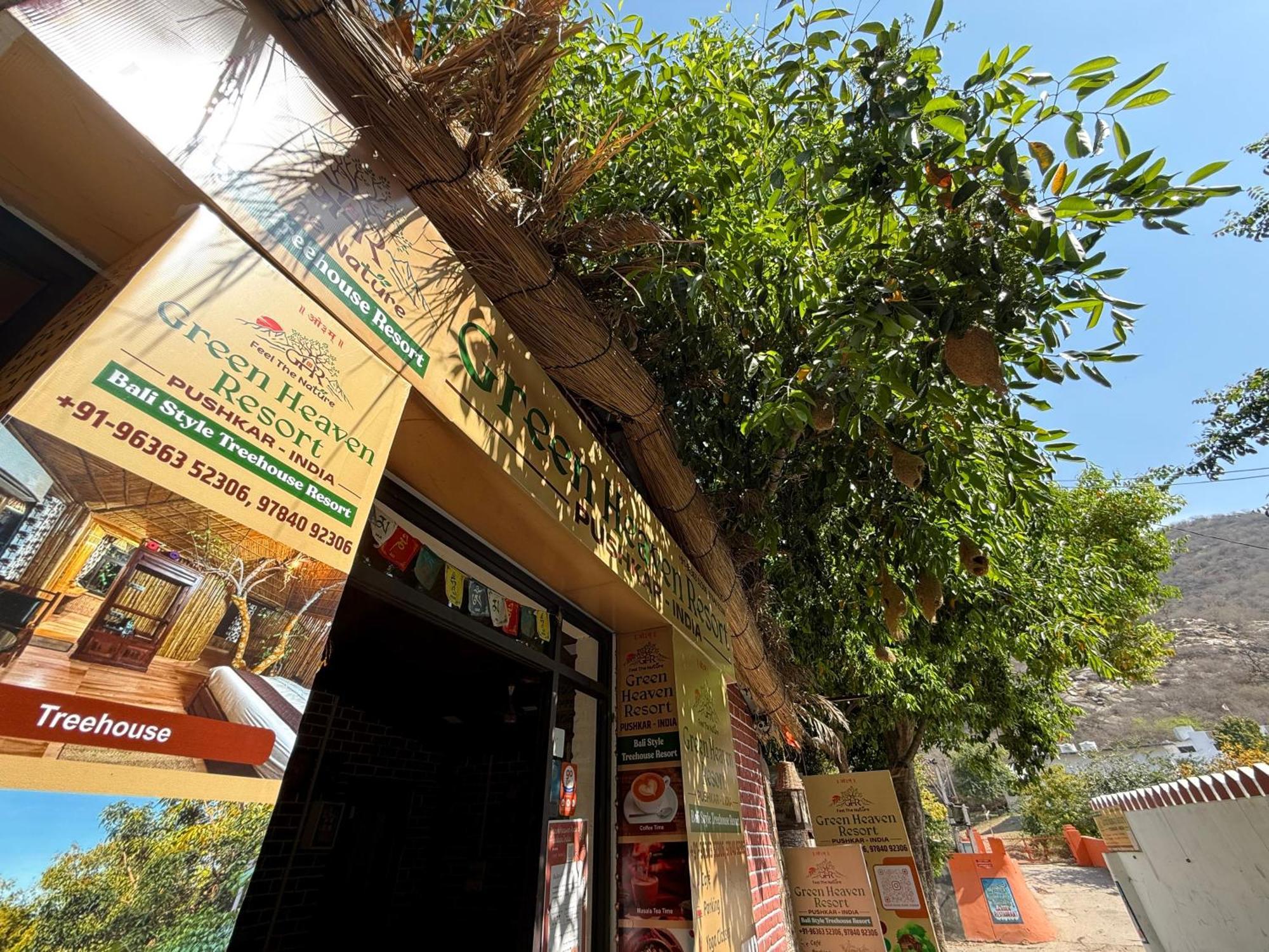 Hotel Green Heaven Resort Pushkar Exteriör bild