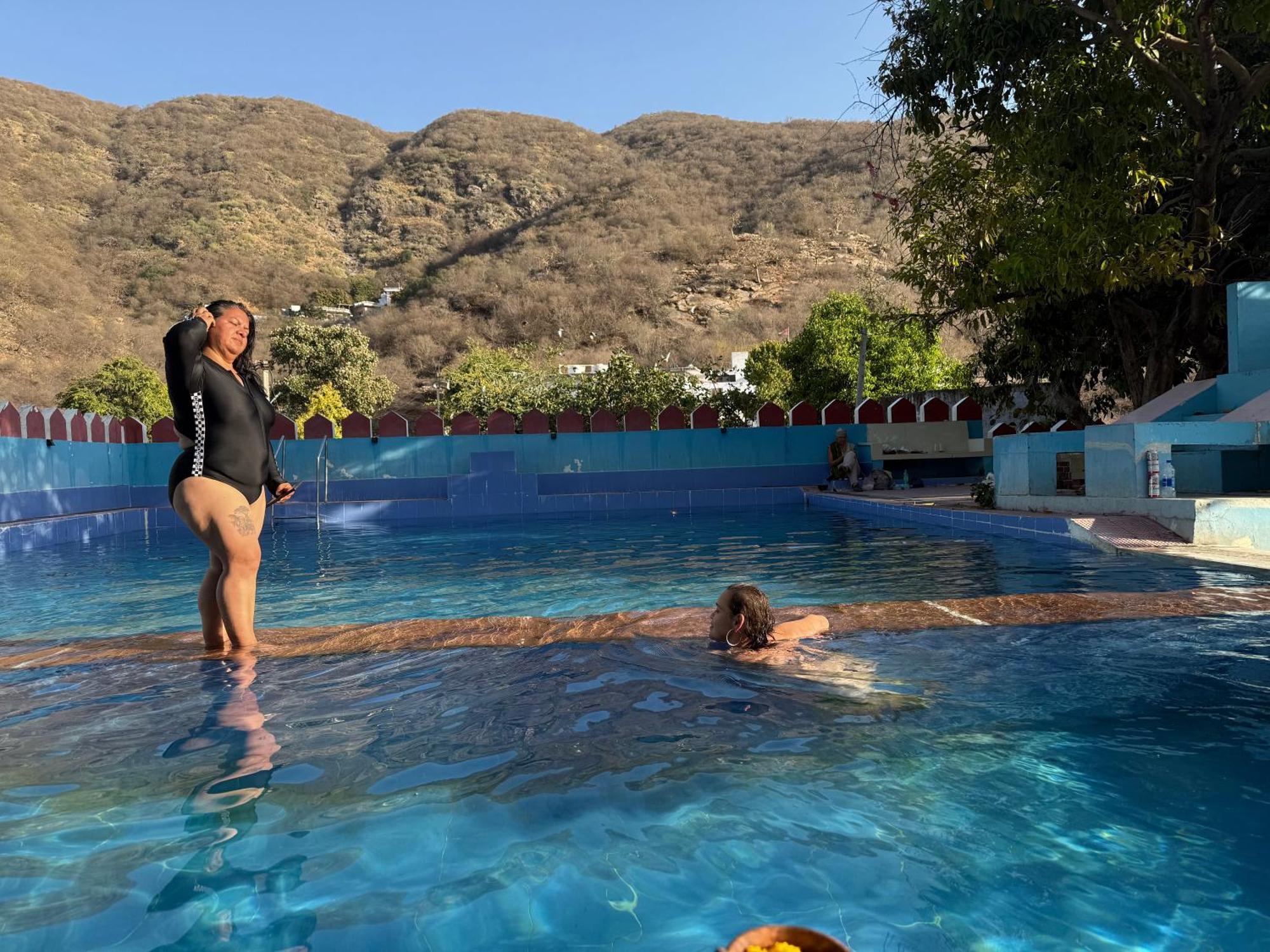 Hotel Green Heaven Resort Pushkar Exteriör bild